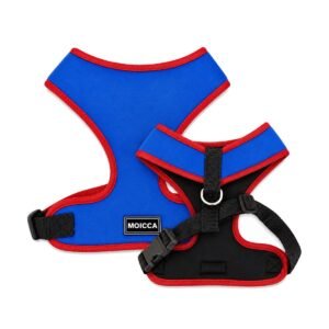 Azul-y-rojo-liso-1 Pechera Soft Azul y Rojo