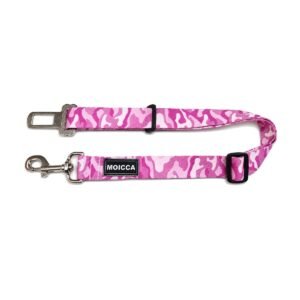 Cinturón de Seguridad Camuflada Rosa