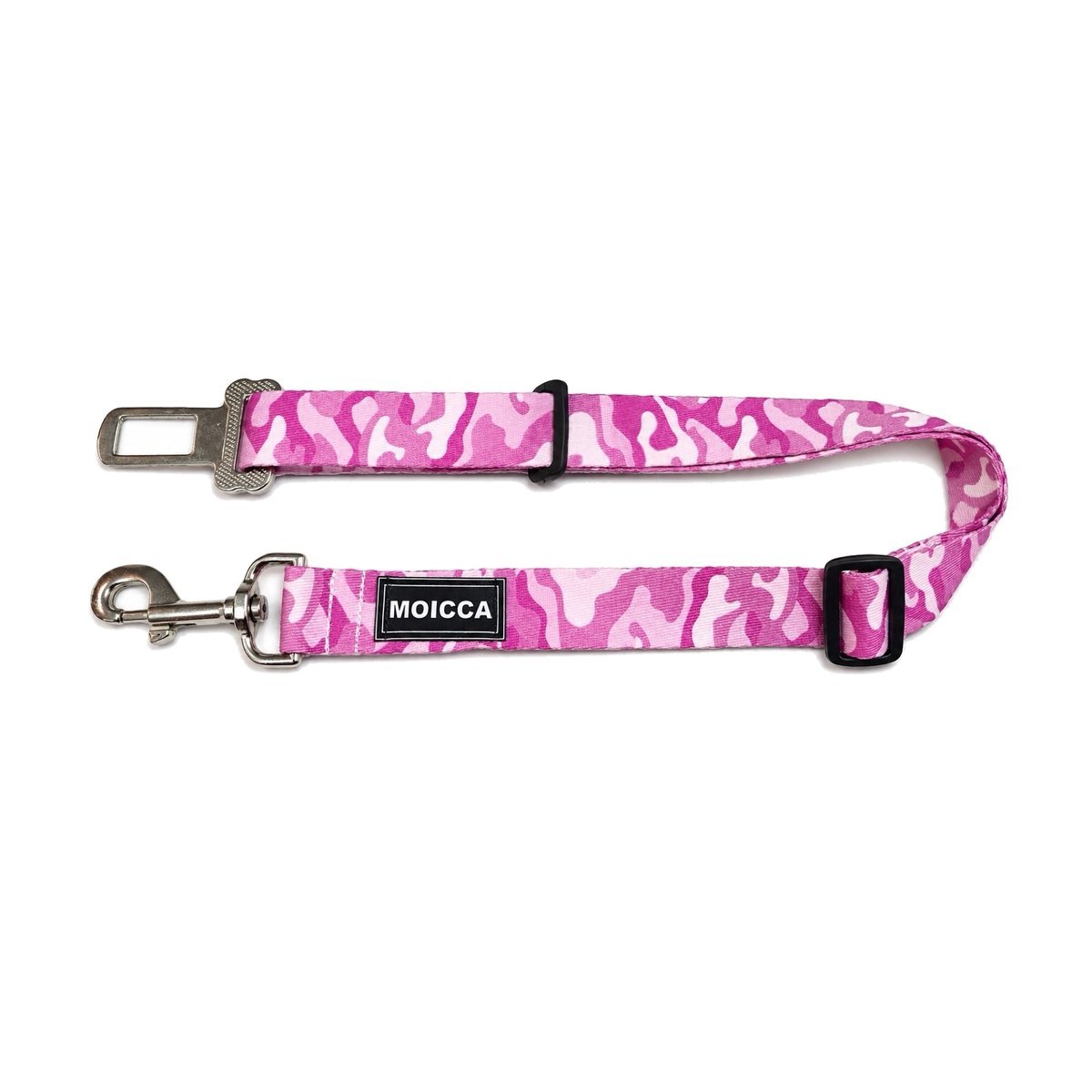 Cinturón de Seguridad Camuflada Rosa