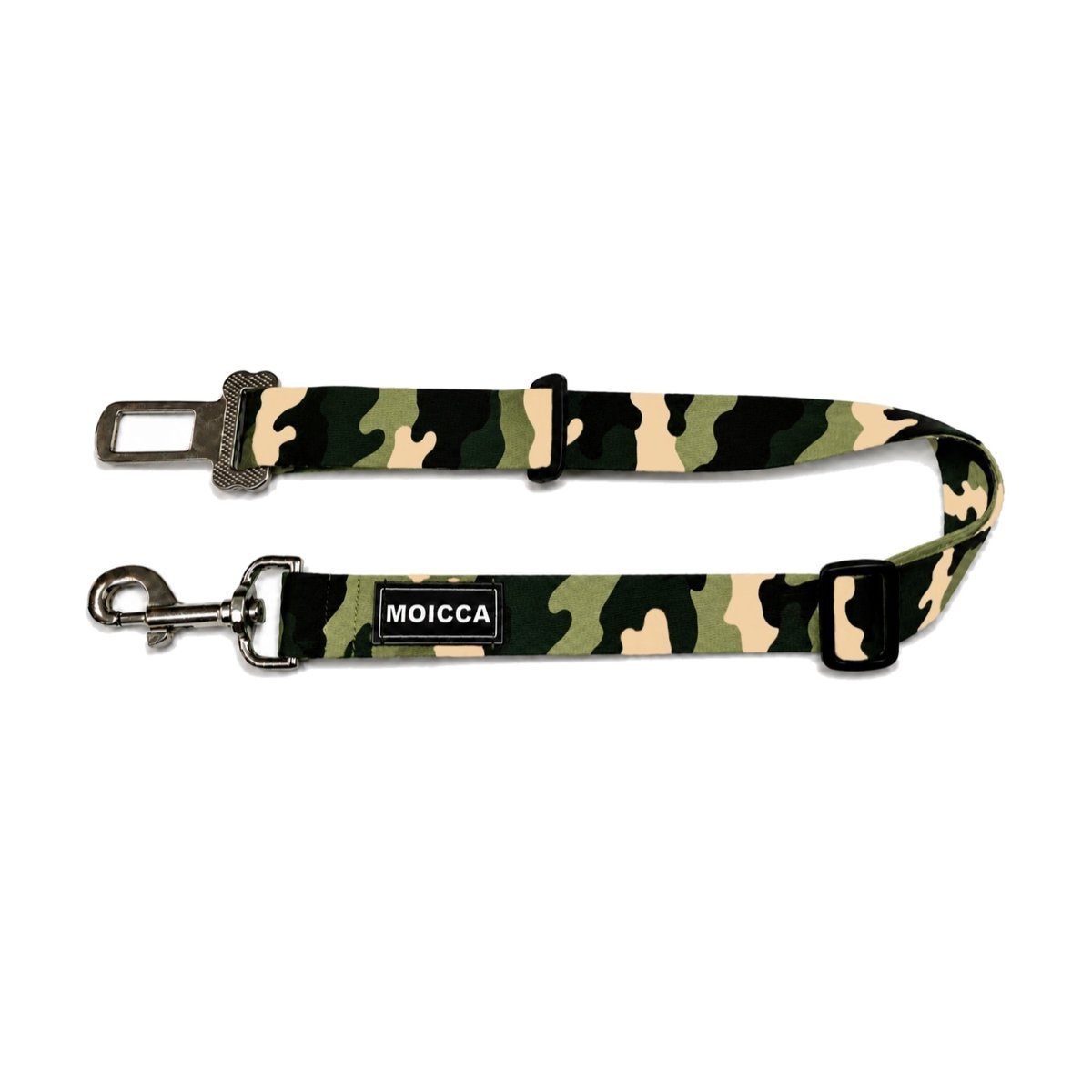 Cinturón de Seguridad Camuflada Verde