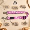 Cinturón de Seguridad Camuflada Rosa