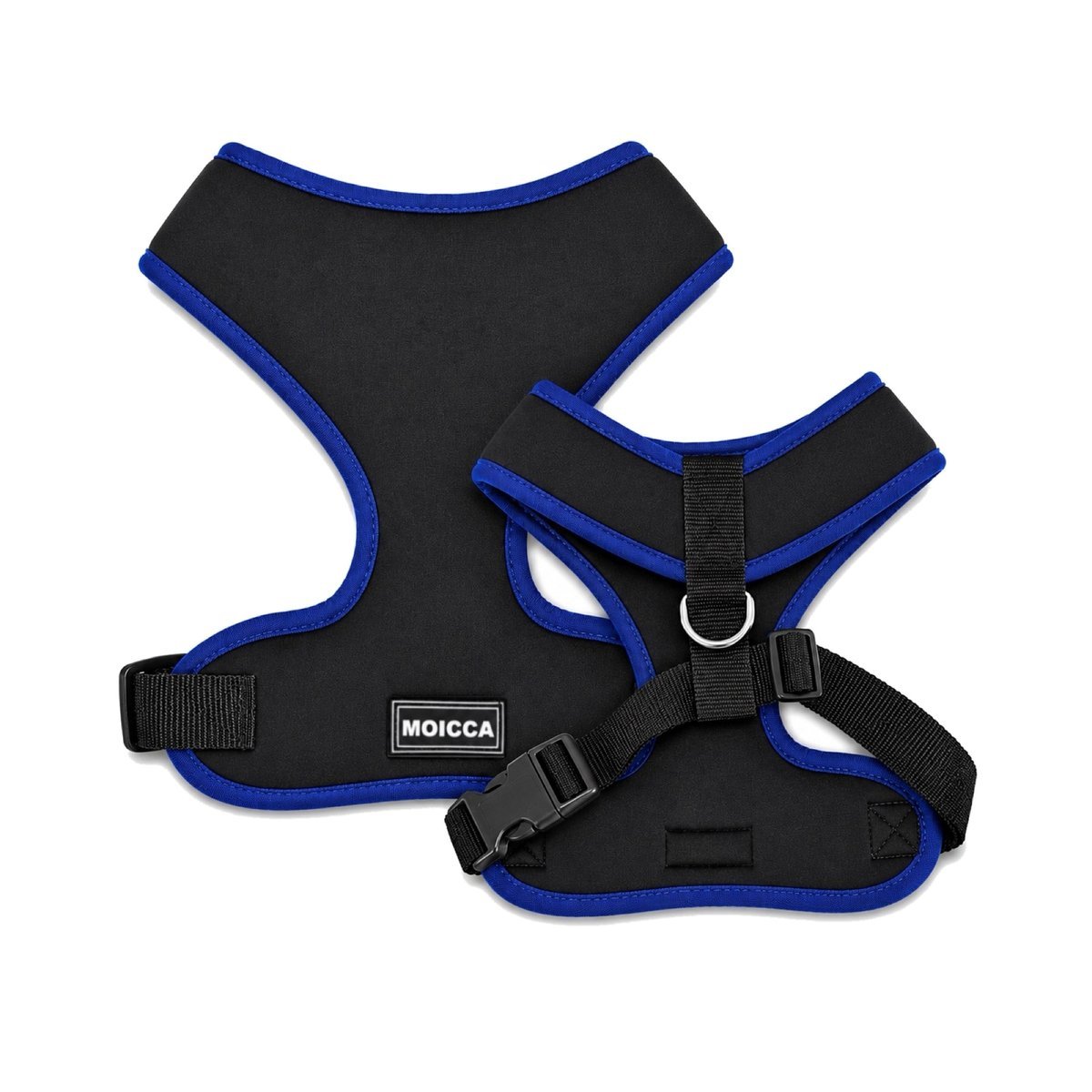 Pechera Soft Negro con Azul