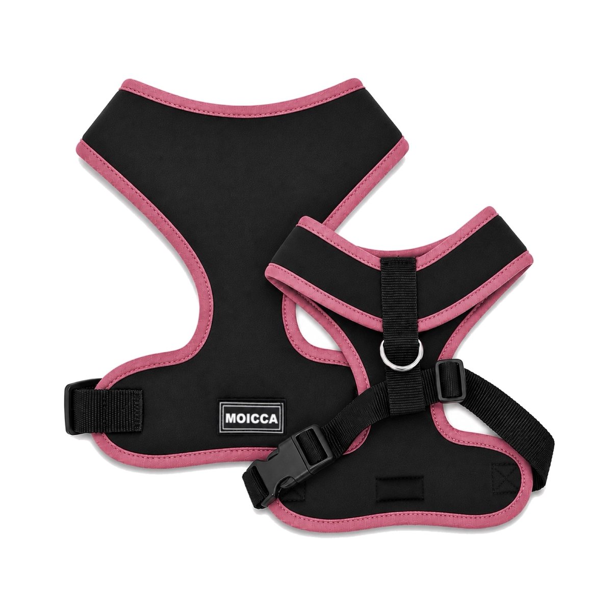 Pechera Soft Negro con Rosa