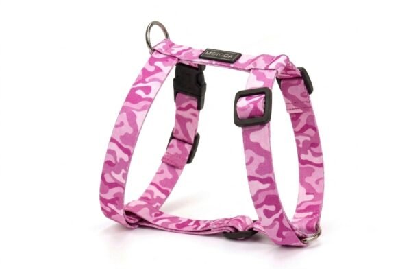 Arnés H Camuflado Rosa